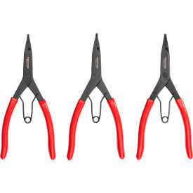 9" Lock Ring Pliers, 3 Piece Set