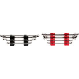 Ratcheting Box End Wrench Set, 12 Point, 1/4'' to 13/16'', 6 to 19 mm Opening