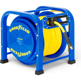 Portable Air Hose Reel, 3/8" x 100'L Hose, 300 PSI