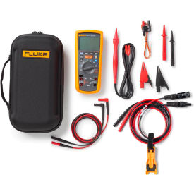 Solar Tools Kit with 1587 FC Insulation Multimeter & TLPV1 MC4 to 4 mm Test Lead Set
