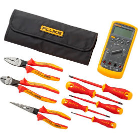 Industrial Digital Multimeter 87V & Insulated Hand Tools Starter Kit