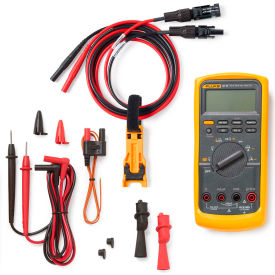 Solar Tools Kit with 87V Industrial Digital Multimeter & TLPV1 MC4 to 4 mm Test Lead Set