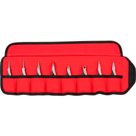 Mini Pliers Set with Roll, 8 Piece