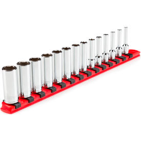 1/4" Drive Deep 6 Point Socket Set, 14 Piece