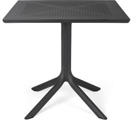 Clip Square Table, Antracite