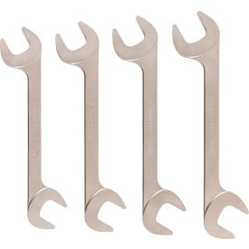 Angle Head Open End Wrench Set, 1-5/16" - 1-1/2", 4 Piece