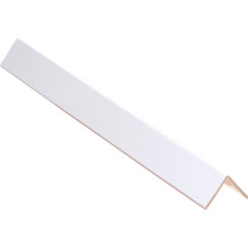 Cardboard Cargo Edge Protectors, 36"L x 3"W x 3"H, White, 50/Pack