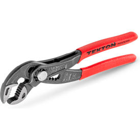 5" V Jaw Angle Nose Push Button Adjustable Tongue & Groove Pliers