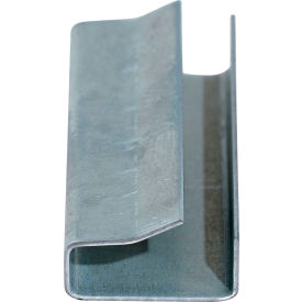 Poly Strapping Seals, 1/2" Strap Width, Gray, Pack of 1000