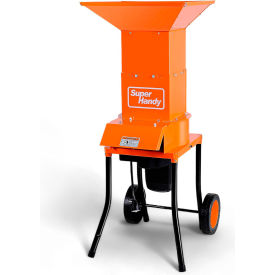 11" Cutting Blade Electric Leaf Mulcher Shredder, 120V AC