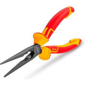 Insulated Long Nose Pliers, 8"L