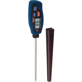 Stainless Steel Digital Stem Thermometer, LR44 Battery