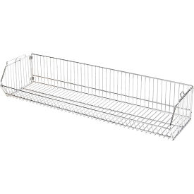 Modular Wire Stacking Basket, 48"W x 20"D x 9"H