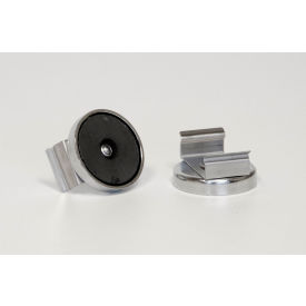 Magnetic Hardware Kit For Dual LED Lights, Silver, Pack of 2