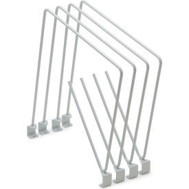 Divider Hoops Set, Light Gray, Pack of 4
