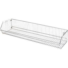 Modular Wire Stacking Basket, 48"W x 14"D x 9"H