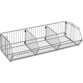 Modular Wire Stacking Basket, 36"W x 20"D x 9"H