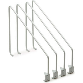 Divider Hoops Set, SPM & LSCE Shelves, Light Gray, Pack of 4