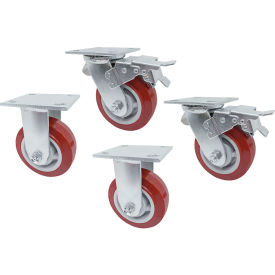 Caster Set For Cantilever Ladders, Polypropylene