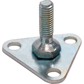 Storage Systems Foot Plate, Triangular, Chrome