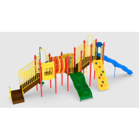 Felix Playground with Inground Kit, Multi-color