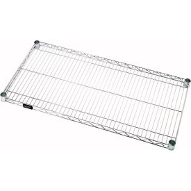 Chrome Wire Shelf, 36"W x 21"D