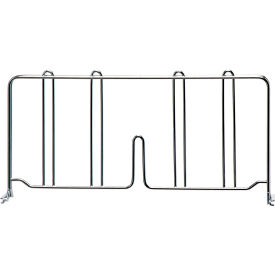 Storage Systems Wire Shelf Divider, 18"D x 8"H