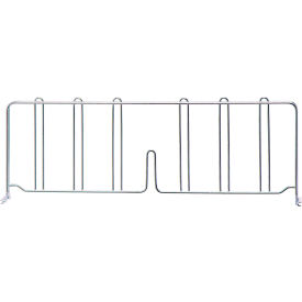 Storage Systems Wire Shelf Divider, 24"D x 8"H