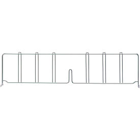 Storage Systems Wire Shelf Divider, 30"D x 8"H