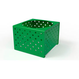 Pasadena Square Planter, 26"W x 26"D x 18"H, Spring Green
