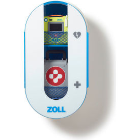 Rescue System Cabinet For AED's & Mobilize Trauma Kits, White/Red