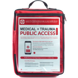 Public Access Trauma Kit, 4 Person, Fabric Case