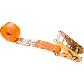 Heavy-Duty Endless Ratchet Strap, 2" x 20', Orange
