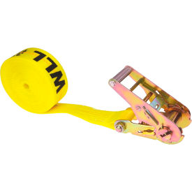 Heavy-Duty Endless Ratchet Strap, 2" x 20', Yellow