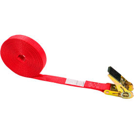 Red Endless Ratchet Strap, 1" x 20', Red