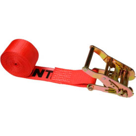 Endless Ratchet Strap, 2" x 15', Red