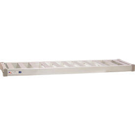 Heavy Duty Adjustable Single-Deep HD-Framed T-Bar Keg Shelf, 60"W x 18"D x 3"H
