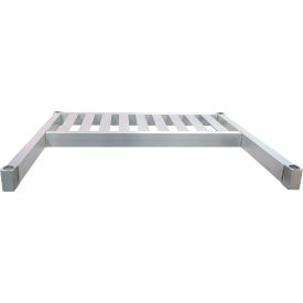 Heavy Duty Adjustable T-Bar Keg Half-Shelf, 60"W x 34"D x 3"H