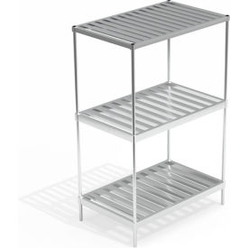 Heavy Duty Adjustable, T-Bar Top Shelf Keg Shelving Units, 54"W x 34"D x 2"H