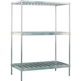 Heavy Duty Adjustable, T-Bar Top Shelf Keg Shelving Units, 60"W x 34"D x 2"H