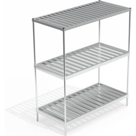 Heavy Duty Adjustable T-Bar, Top Shelf Keg Shelving Units, 72"W x 34"D x 2"H