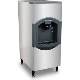 Ice Cube & Water Dispenser, 22" Wide, 120 Lb. Storage, 115V, 15A