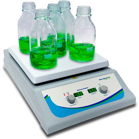 HS-10 Plus Multi-Functional Hotplate Stirrer, 10"x10" Ceramic Plate, 120V