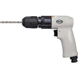 Non-Reversible Pistol Grip Air Drill, 3/8" Chuck Size, Keyless Chuck, 2600 RPM