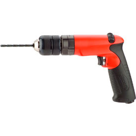 0.60 HP Reversible Pistol Grip Air Drill, Keyless Chuck, 3/8" Chuck, 2000 RPM
