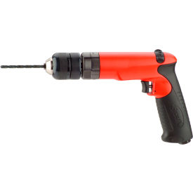 Reversible Pistol Grip Air Drill, Keyless 1/2" Chuck, 2000 RPM
