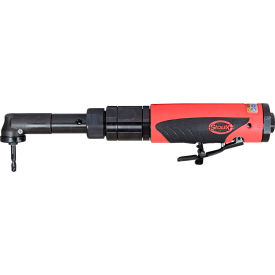 Non-Reversible Miniature Angle Air Drill, 90° Heavy Duty Angle Head, 1300 RPM