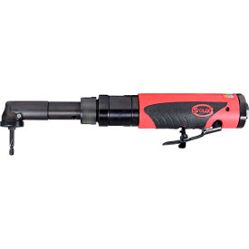 Non-Reversible Miniature Angle Air Drill, 90° Heavy Duty Angle Head, 2100 RPM
