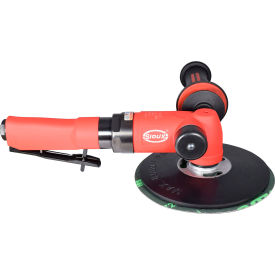 Right Angle Sanders, 7" Backer, 1.6-HP, 8400 RPM