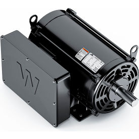 Compressor Duty Motor, 7-1/2HP, 1800 RPM, 230V, ODP, 213T Frame
